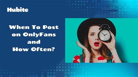 How Often to Post on OnlyFans